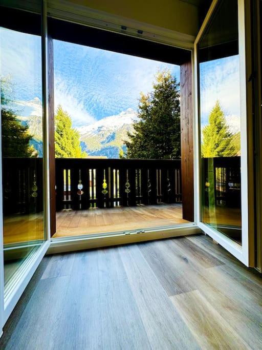 Bellevue & Classy Mountain View Apartment Кандерштег Экстерьер фото