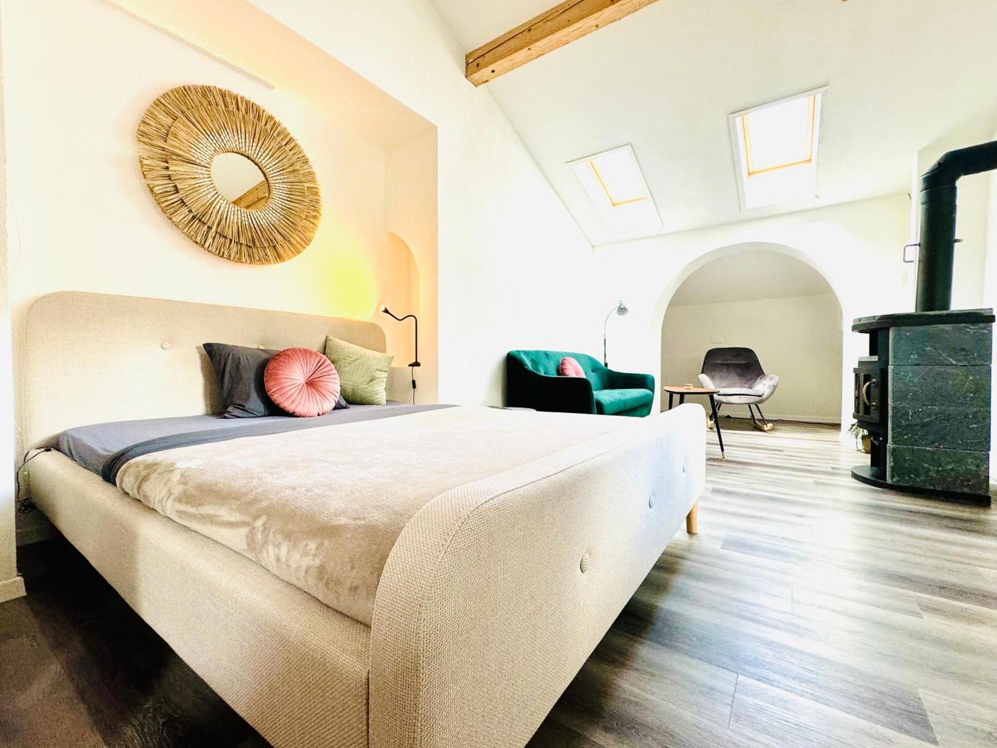 Bellevue & Classy Mountain View Apartment Кандерштег Экстерьер фото